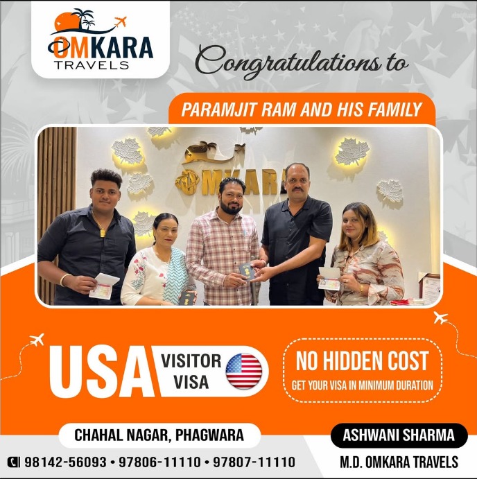 Paramjit Ram and Family